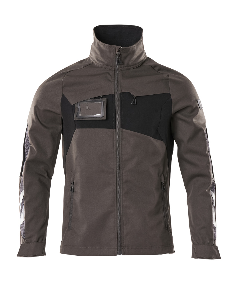 MASCOT ACCELERATE Jacke dunkelanthrazit/schwarz M