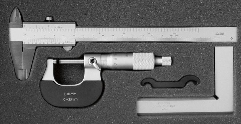 Fortis Messzeug-Satz 3-teilig