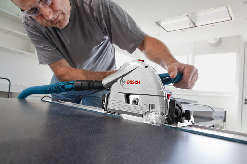 Bosch Tauchsäge GKT 55 GCE + FSN 1400