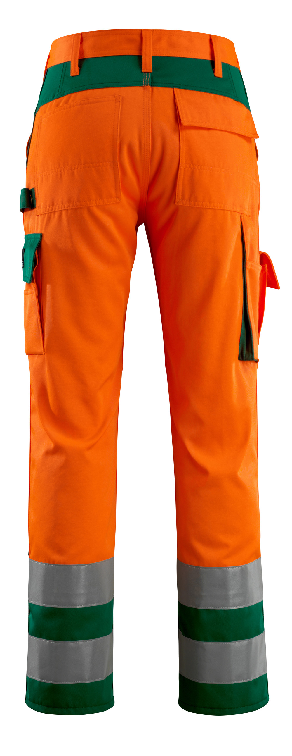 MASCOT Olinda SAFE COMPETE Hose mit Knietaschen hi-vis orange/grün 47 kurz