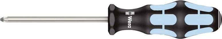 Wera 3355 PZ Kreuzschlitz-Schraubendreher Edelstahl PZ2 x 100 mm