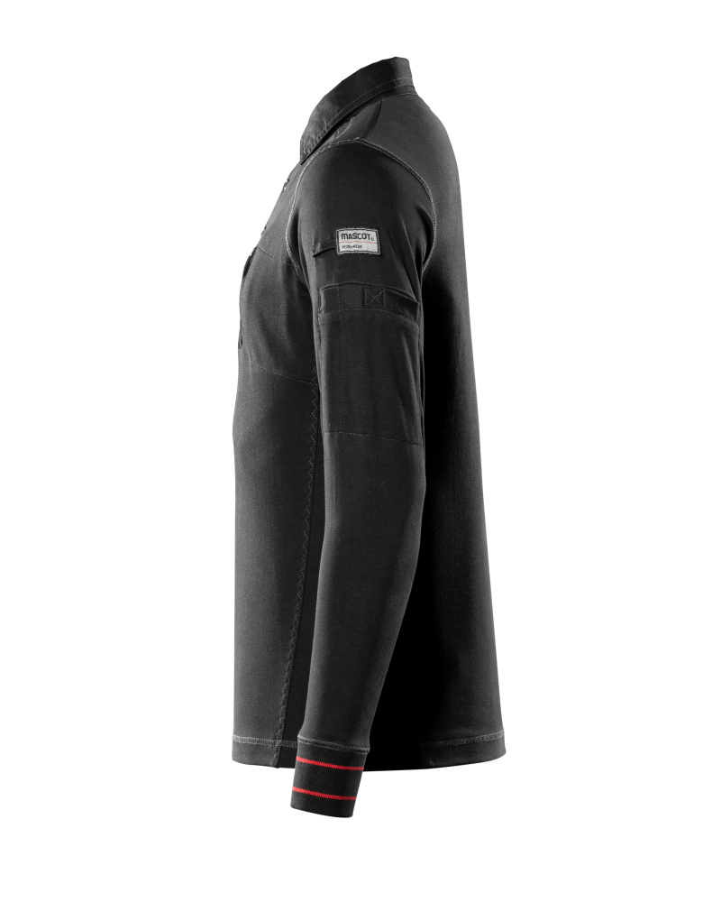 MASCOT Ios FRONTLINE Polo-Sweatshirt schwarz XL