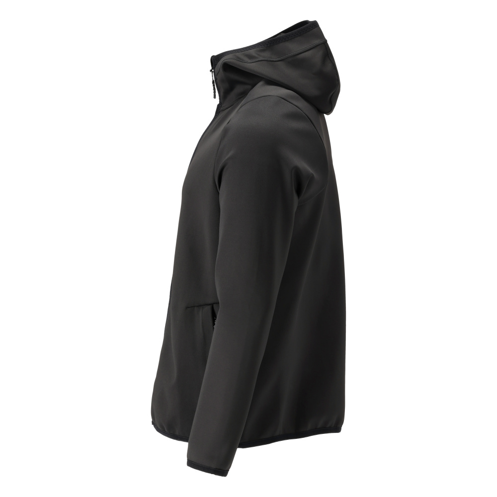 MASCOT CUSTOMIZED Fleecepullover mit Kapuze schwarz 4XL