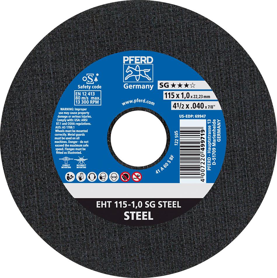 Pferd Trennscheibe gerade A60SSG 115x1mm