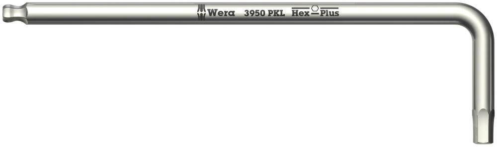 Wera 3950 PKL Winkelschlüssel metrisch Edelstahl 2 x 101mm