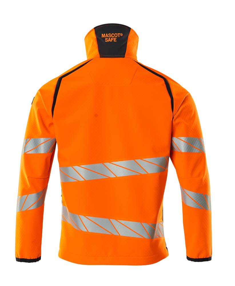 MASCOT ACCELERATE SAFE Softshell Jacke hi-vis orange/schwarzblau S