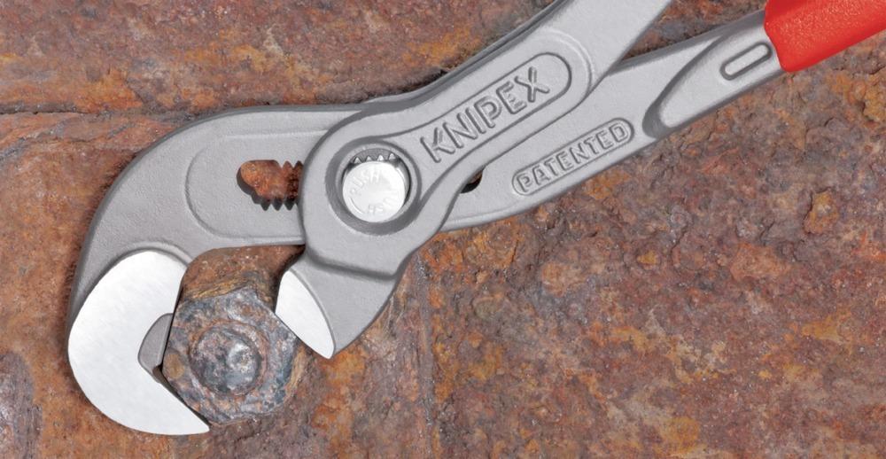 Knipex Schraubzange mit Kunststoff-Griffen 250mm