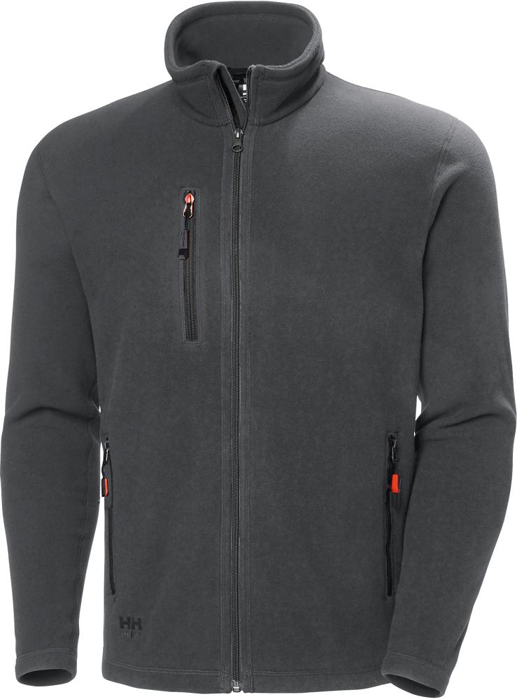 Helly Hansen Jacke Oxford, Fleece, Gr. 2XL, grau