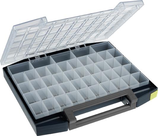 Raaco Sortimentskoffer Polycarbonat boxxser 55 5x10-45 blau