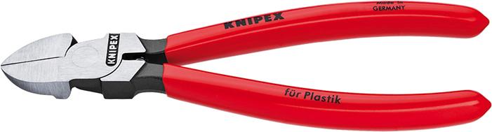 Knipex Seitenschneider für Kunststoff ohne Fase 140mm