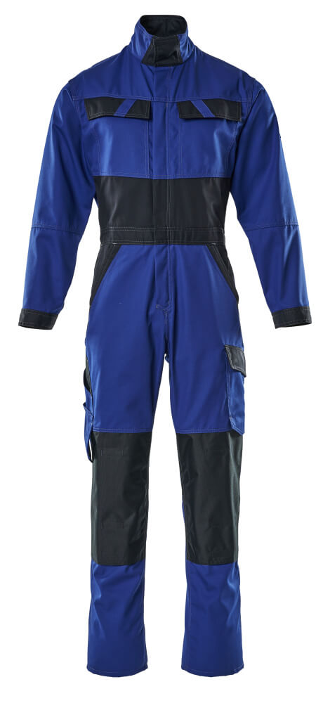 MASCOT Wallan LIGHT Overall mit Knietaschen kornblau/schwarzblau L