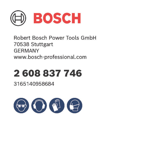 Bosch PRO Steel cordless Kreissägeblatt 136 x 1,6 x 20 mm