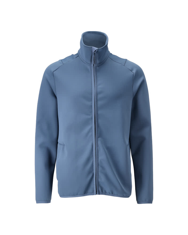 MASCOT CUSTOMIZED Fleecepullover mit Reißverschluss steinblau 3XL