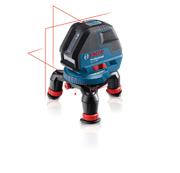 Bosch Linienlaser GLL 3-50, mit Universalhalterung BM 1, L-BOXX