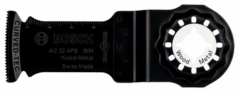Bosch Starlock BIM Tauchsägeblatt AIZ32 APB Wood+Metal 50x32 mm