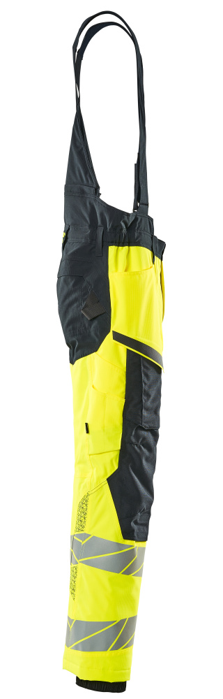 MASCOT ACCELERATE SAFE Winterhose hi-vis gelb/schwarzblau S