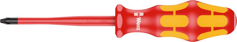 Wera Schraubendreher VDE Kreuzschlitz slim PH1 x 80mm