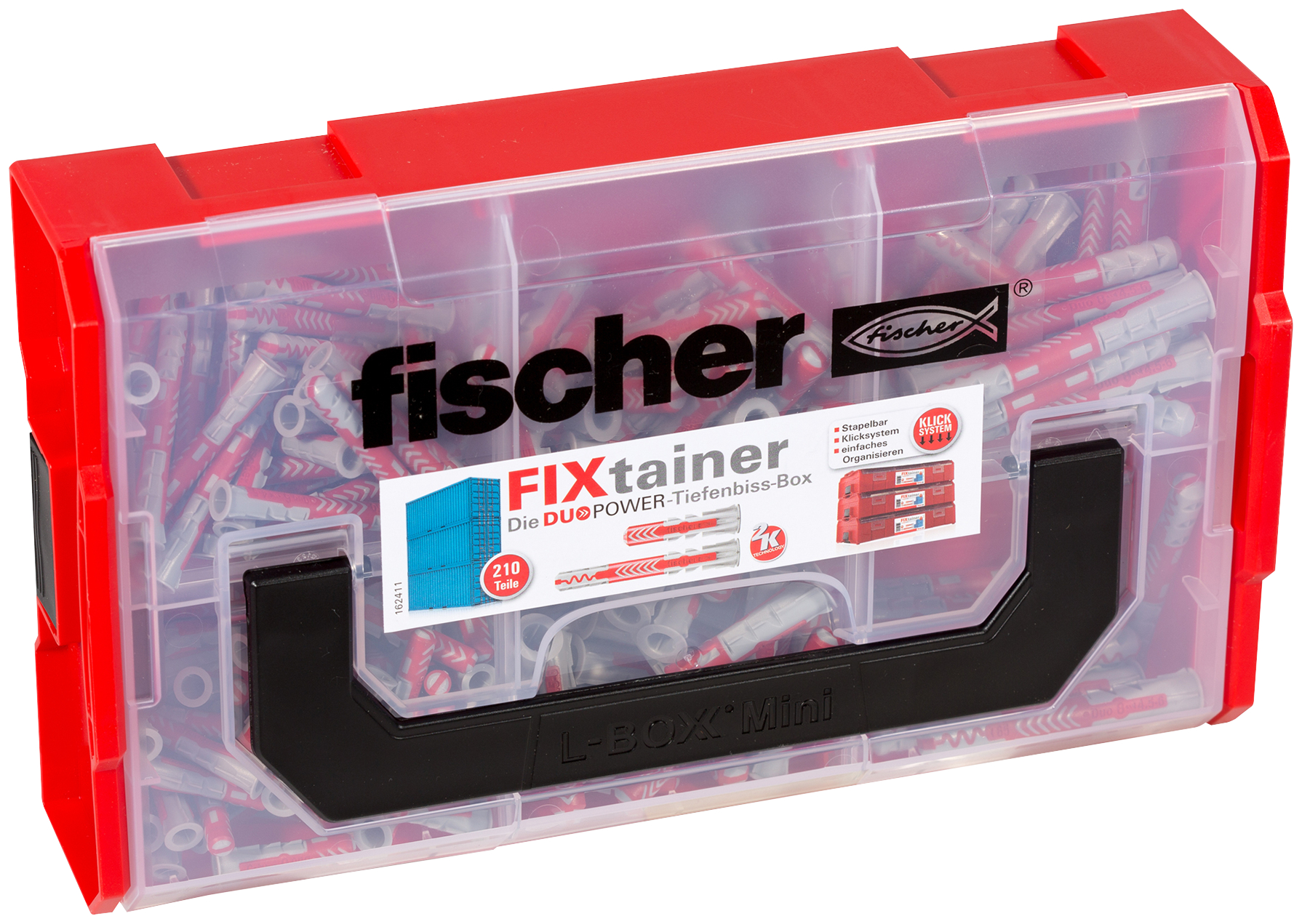 fischer FixTainer - DuoPower kurz/lang (210 Teile)