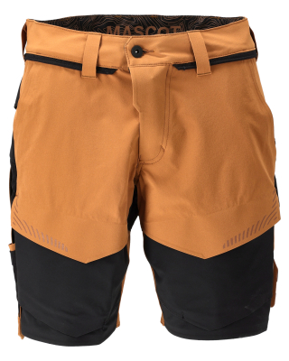MASCOT Customized Shorts Stretch 22149-605-5409 nussbraun-schwarz 24C62