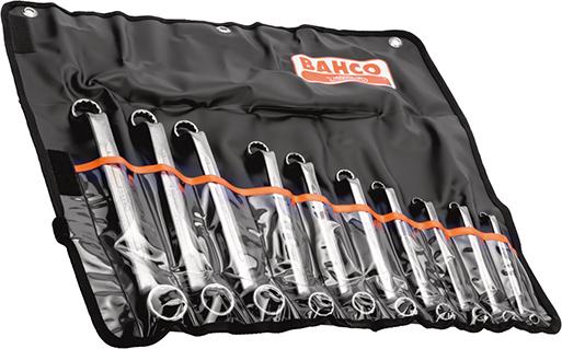Bahco Doppelringschlüssel-Satz 10-teilig