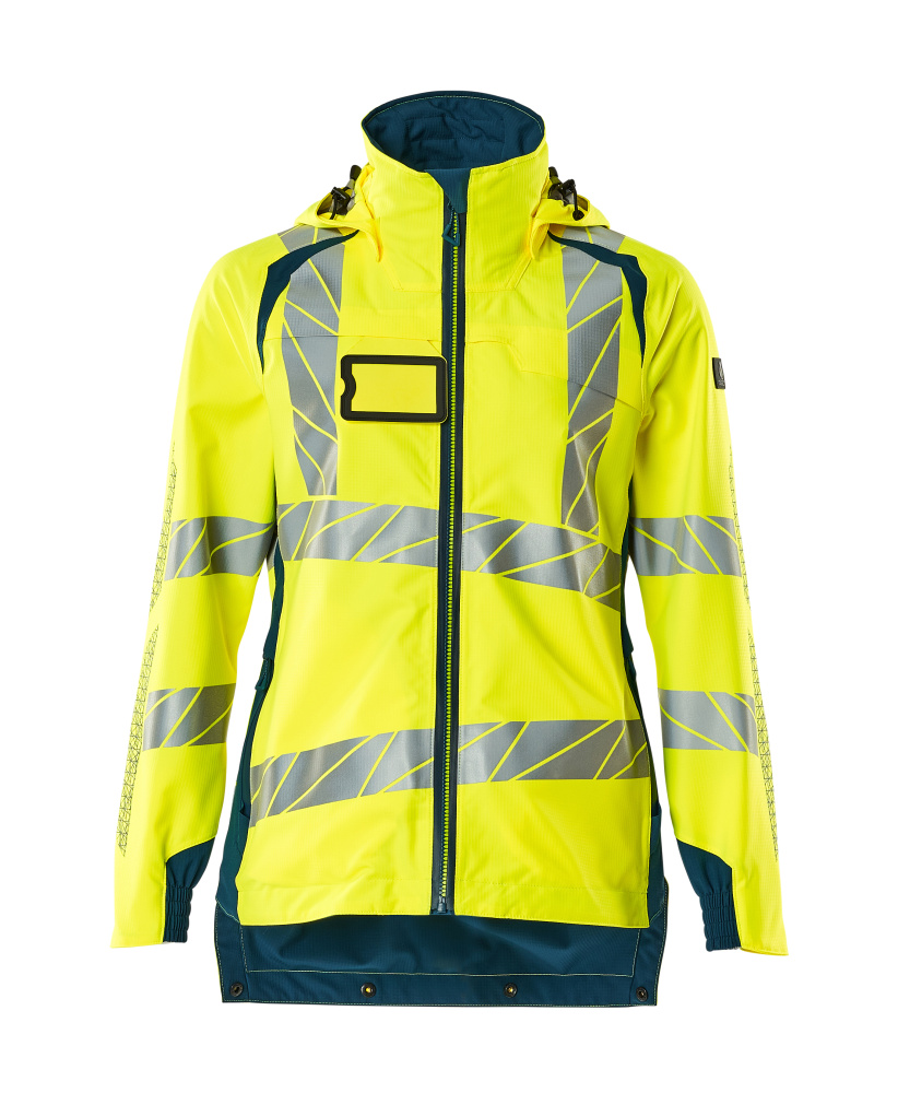 MASCOT ACCELERATE SAFE Hard Shell Jacke hi-vis gelb/dunkelpetroleum S