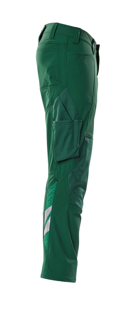 MASCOT ACCELERATE Hose mit Knietaschen grün 54 lang
