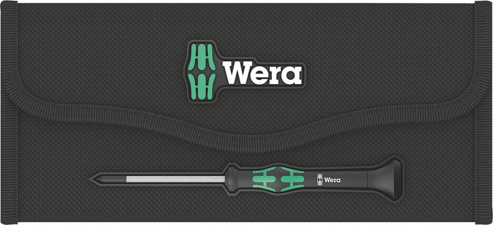 Wera Elektronik- Schraubendreher-Satz 12-teilig in Tasche mit Ausheber