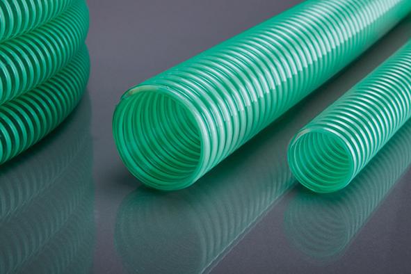 Saug-Druckschlauch 10, 50x3,4mm, 25m grün/ transparent APD