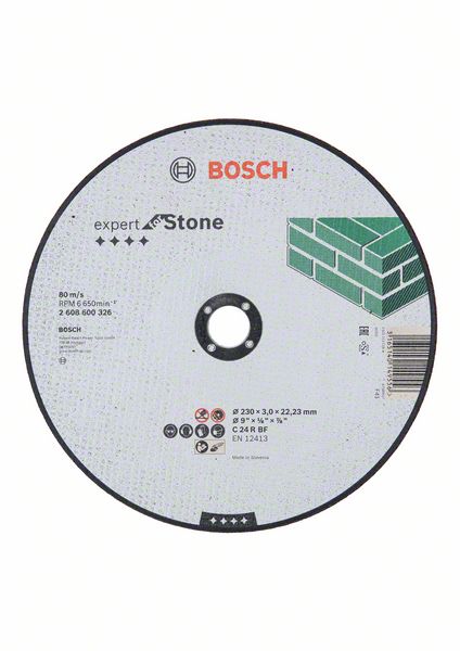 Bosch Trennscheibe gerade Expert Stone 230x3,0mm