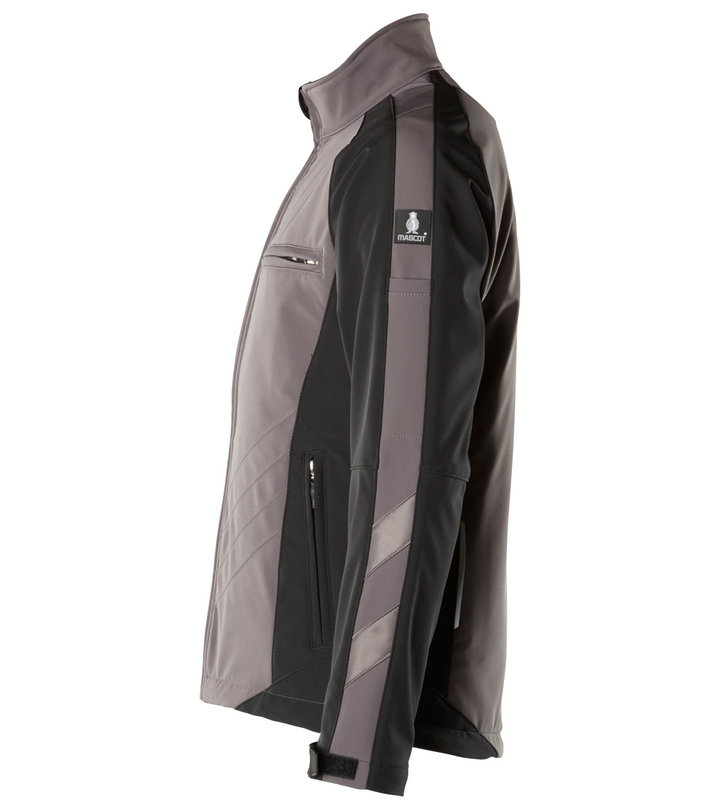 MASCOT Dresden UNIQUE Softshell Jacke anthrazit/schwarz XS