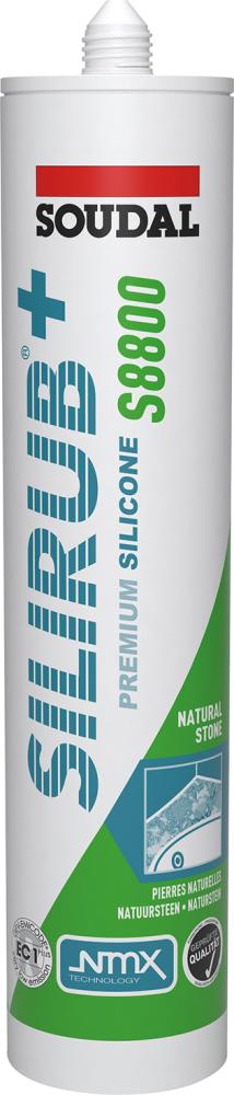 SILIRUB+ S8800 300ml Transparent Soudal