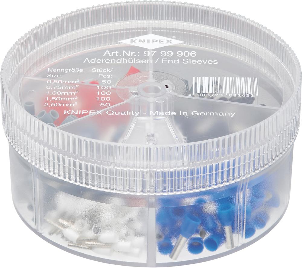 Knipex Aderendhülsen-Sortiment 0,5-2,5mm"
