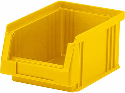 Sichtlagerkasten PLK 4 B105xT164xH75 mm gelb