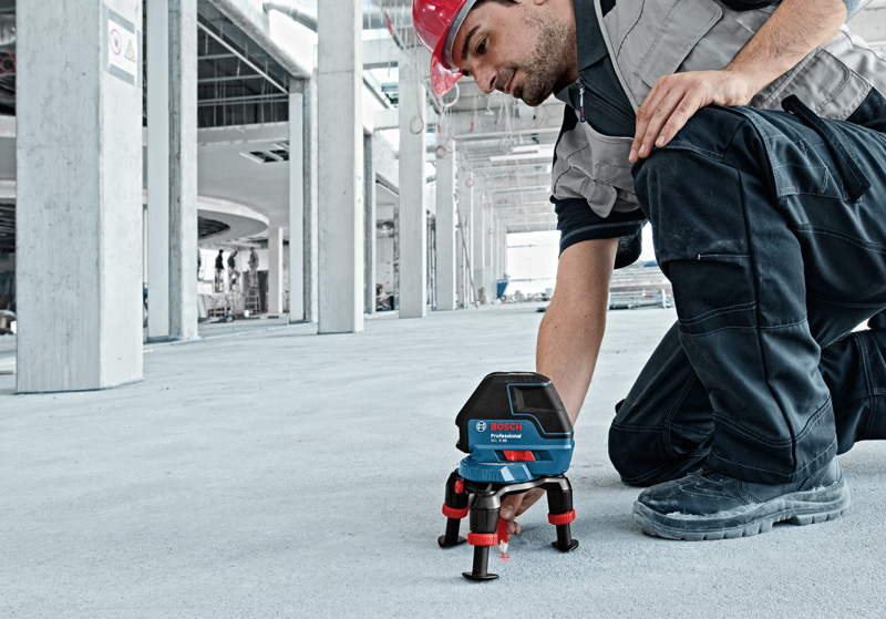 Bosch Linienlaser GLL 3-50, mit Universalhalterung BM 1, L-BOXX