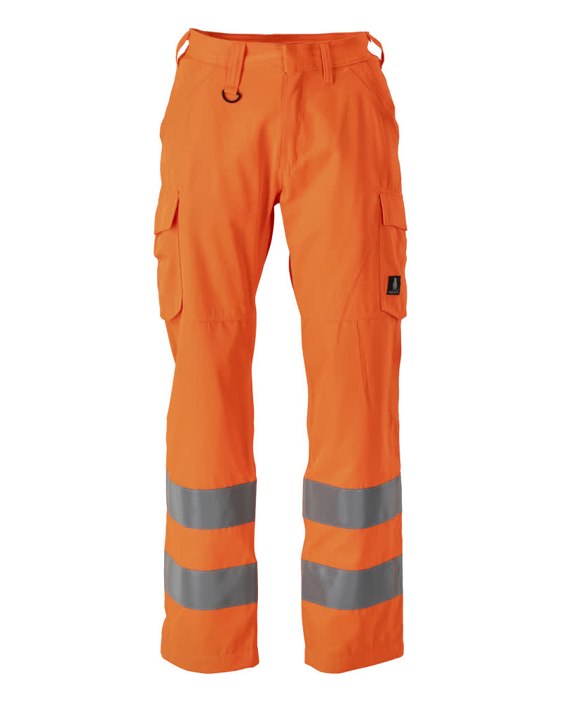 MASCOT SAFE LIGHT Hose mit Schenkeltaschen hi-vis orange 54 lang