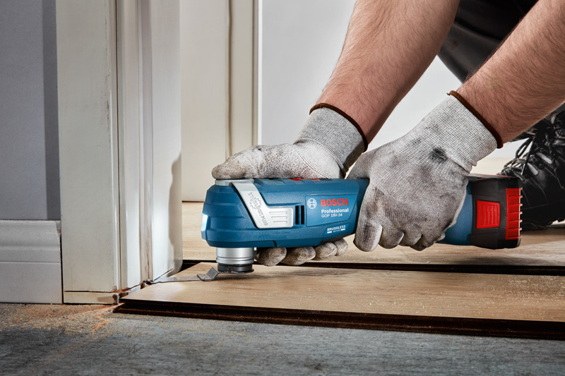 Bosch Akku-Multi-Cutter GOP 18V-34, StarlockPlus BIM Tauchsägeblatt, L-BOXX