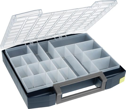 Raaco Sortimentskoffer Polycarbonat boxxser 80 8x8-18 blau