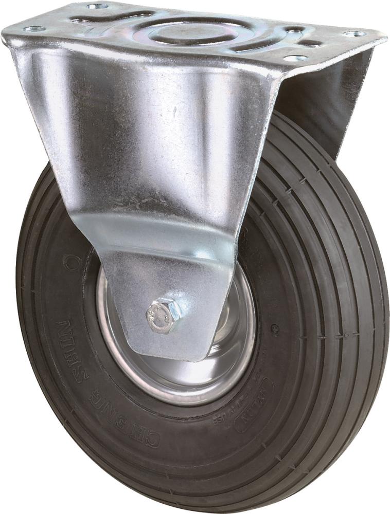 BS-Rollen Bockrolle 200mm L410.C90 Platte Luftrad Rollenlager L410.C90.200