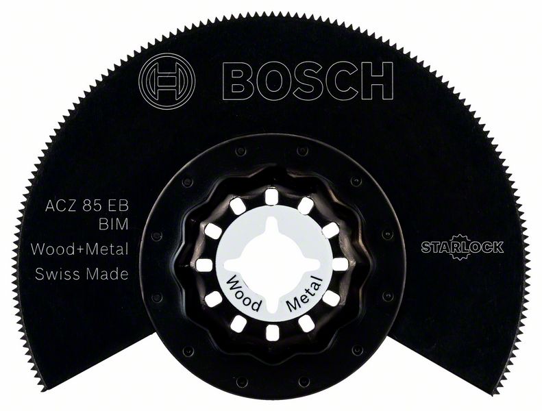 Bosch Starlock BIM Segmentsägeblatt ACZ85 EB Wood+Metal 85mm
