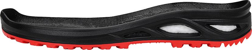 Elten Halbschuh HANNAH XXTL, black-red LOW, ESD, S3, Gr.41