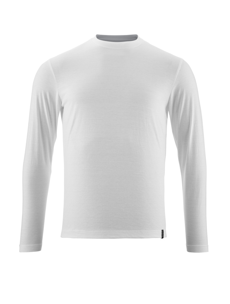 MASCOT CROSSOVER T-Shirt, Langarm weiß 6XL