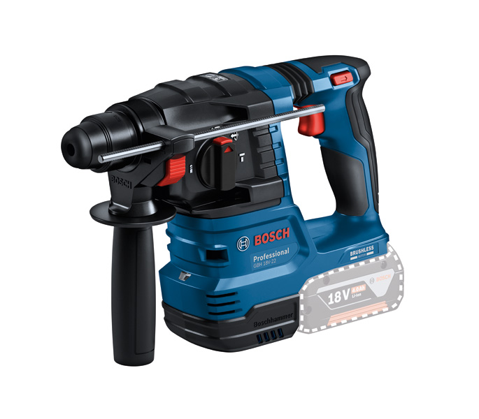 Bosch Akku-Bohrhammer mit SDS plus GBH 18V-22, L-BOXX