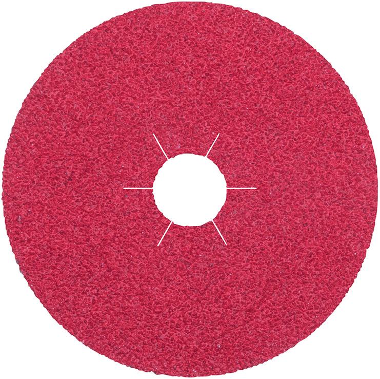 Klingspor Fiberschleifscheibe Keramik 125mm K80