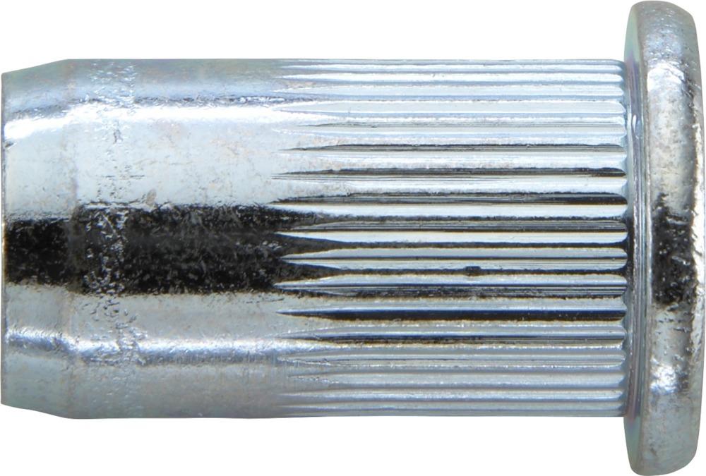 Gesipa Blindnietmutter Stahl verzinkt Flachrundkopf M6x9x15,5mm