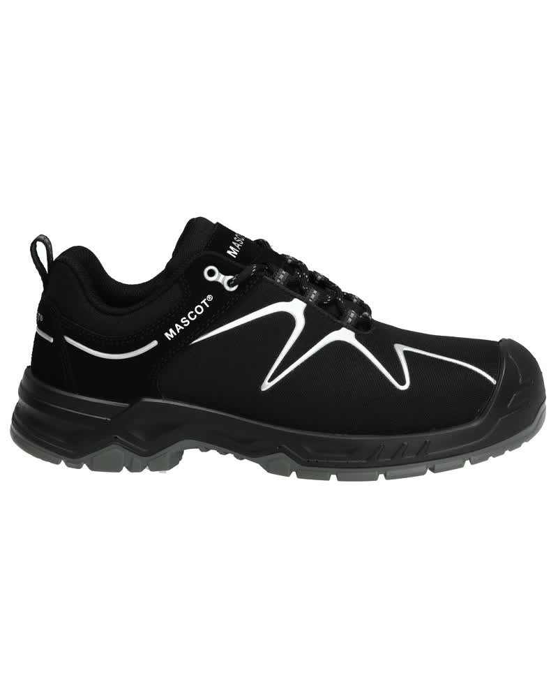 MASCOT FOOTWEAR FLEX Sicherheitsschuhe schwarz/silber 45