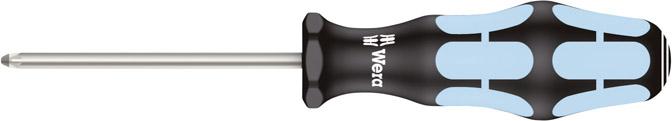 Wera 3355 PZ Kreuzschlitz-Schraubendreher Edelstahl PZ1 x 80 mm