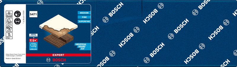 Bosch EXPERT S471 Standard Block, 69 x 97 x 26 mm, mittel