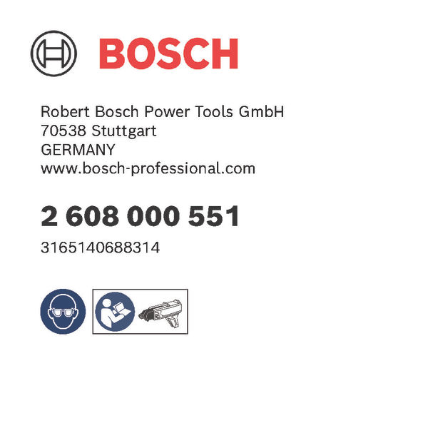 Bosch Schnellbauschraube Feingewinde, S-F, 3,9 x 30 mm, 1000er-Pack