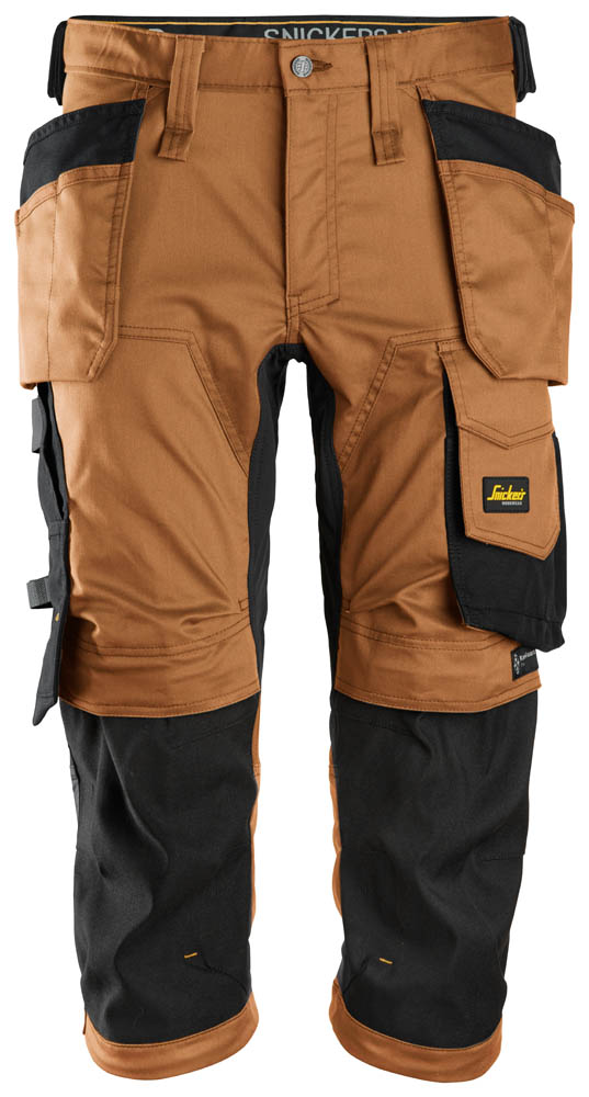 Snickers 6142 AllroundWork Piratenhose mit Holstertaschen khaki-schwarz