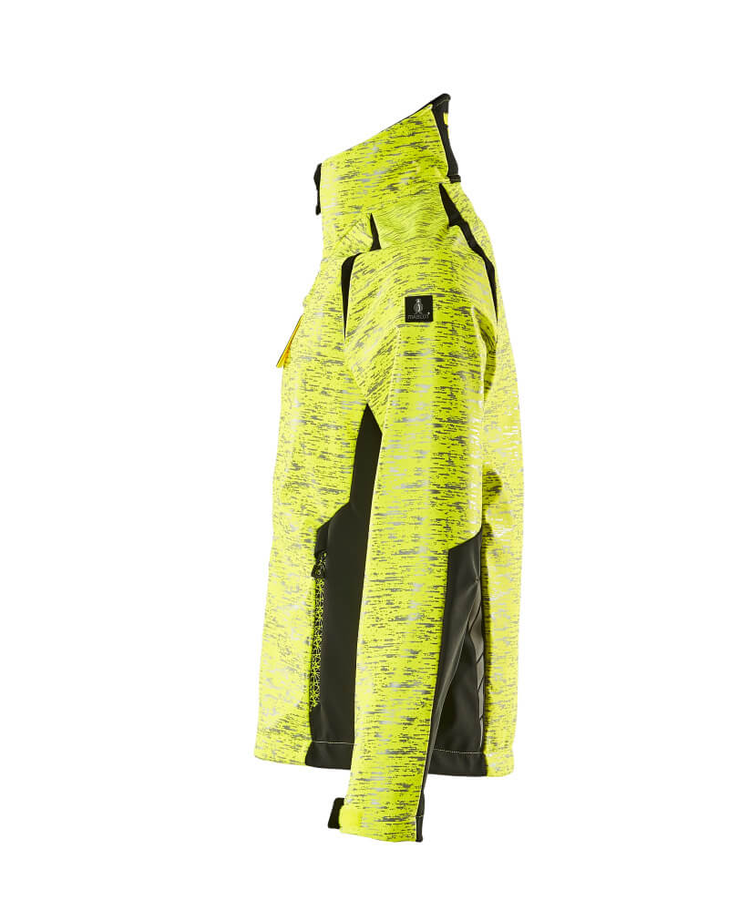MASCOT ACCELERATE SAFE Softshell Jacke hi-vis gelb/schwarz M